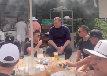 Jay Glazer and other NFL head coaches at a boozy brunch.