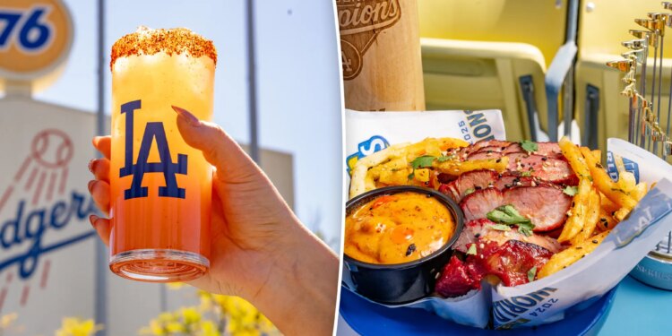 See photos of the Dodgers’ new menu items ahead of Opening Day