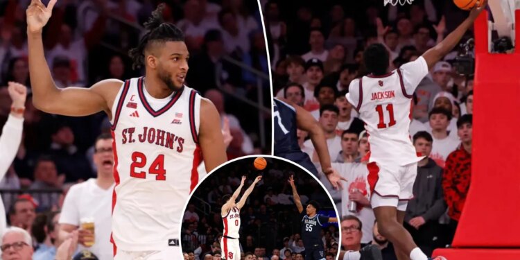 St. John's answers wake-up call they needed in largest win over Villanova
