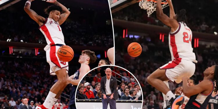 St. John's repeats as Big East Tournament champs after defeating UConn