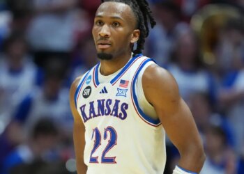 Kansas is led by Darryn Peterson, the potential No. 1 NBA draft pick in June.