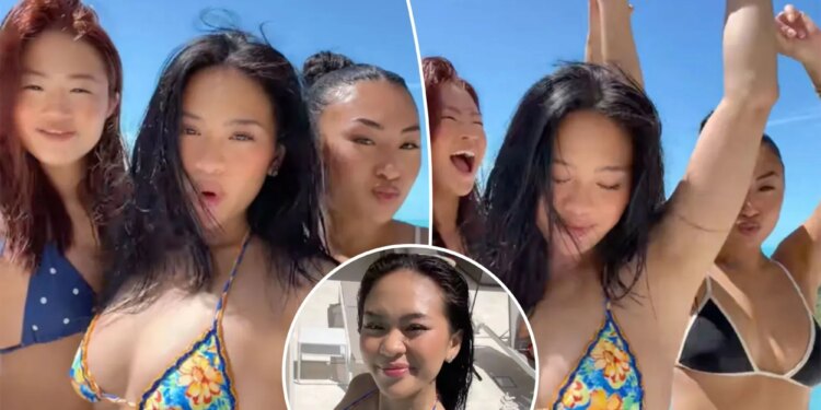 Suni Lee celebrates birthday in bikini dance video with popular influencers