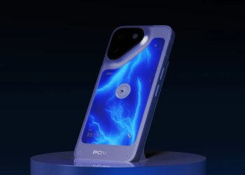 Tecno’s latest concept phone is lit by neon