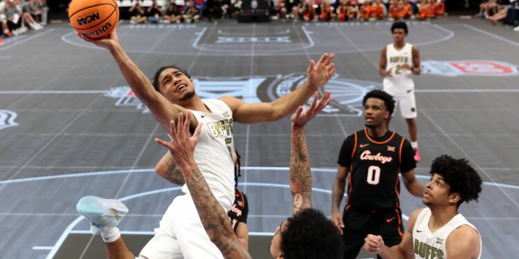 The Big 12 basketball tournament is ditching slippery LED courts for hardwood