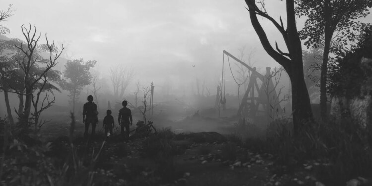 A screenshot from the video game A Plague Tale: Innocence.