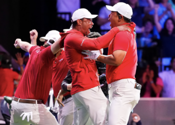 Tom Kim delivers Tiger Woods the TGL moment he’s been waiting for