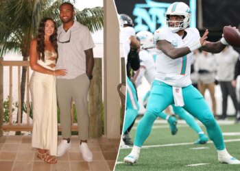 Tua Tagovailoa's wife reacts to Dolphins QB's release