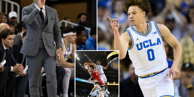 UCLA Bruins beat Nebraska Cornhuskers 72-52 in Big Ten MBB