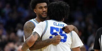 UCLA stars Donovan Dent and Skyy Clark