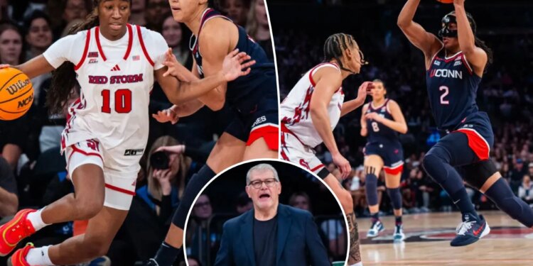 UConn women rout St. John's to cap perfect regular season