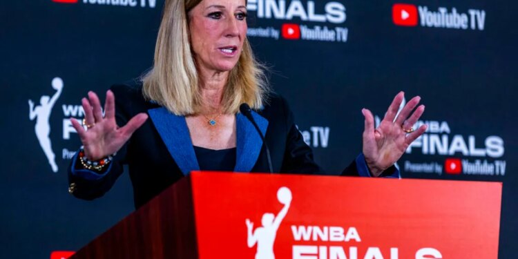 WNBA commissioner Cathy Engelbert