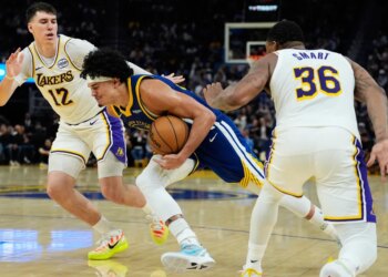 Warriors guard Gui Santos