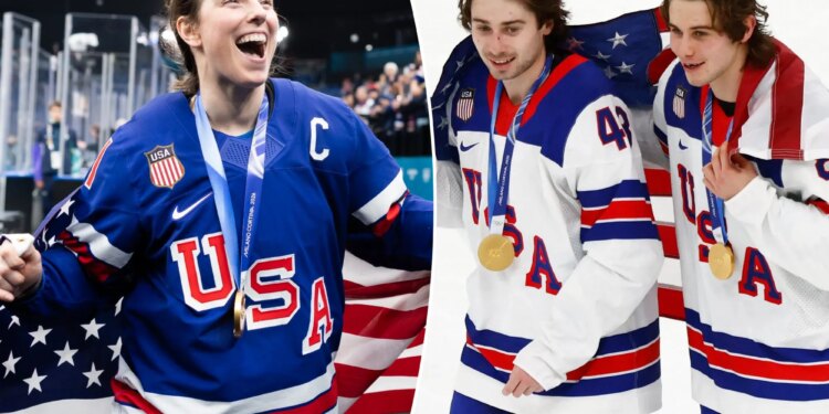 Watch Hilary Knight, Jack and Quinn Hughes on Jimmy Fallon for free