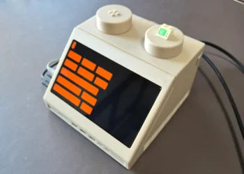 What if your real computer was a super-sized Lego computer brick?