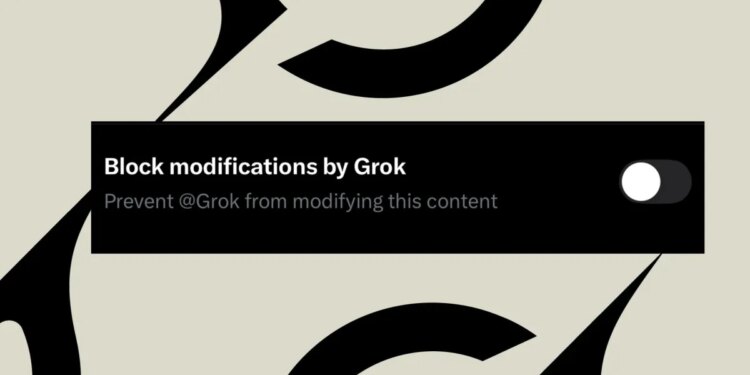 X says you can block Grok from editing your photos