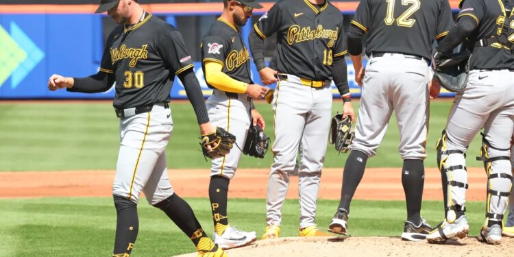 Pittsburgh ace Paul Skenes failed to get out of the first inning in the Pirates' 11-7 Opening Day loss to the Mets on March 26, 2026 at Citi Field.