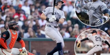 Yankees use dominant pitching, timely hitting in sweep of Giants