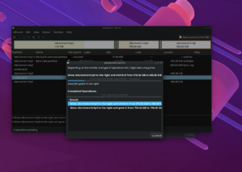 When I say “slide every volume on the drive to the right” I’m not kidding.