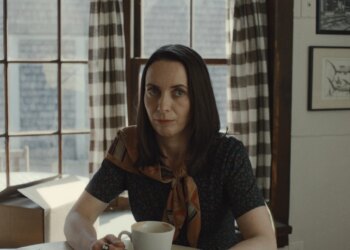 A still photo from the Apple TV series Widow’s Bay.
