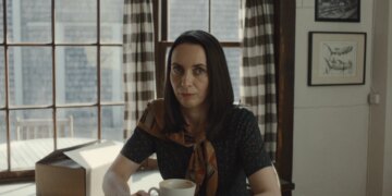 A still photo from the Apple TV series Widow’s Bay.