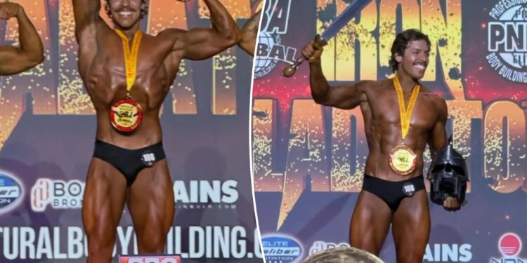 Arnold Schwarzenegger's son is becoming a bodybuilding star