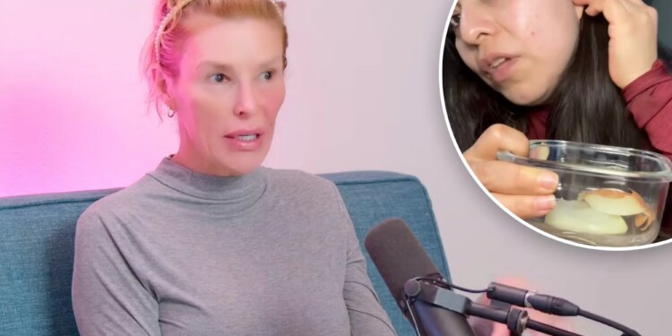 Brandi Glanville's health hack makes 'absolutely zero sense,' warn docs