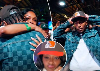 Browns' KC Concepcion hugs, kisses girlfriend in NFL draft celebration