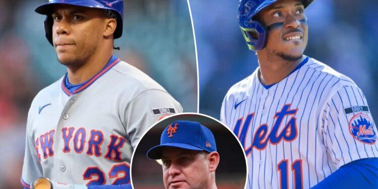 Carlos Mendoza dealt Mets challenge with Juan Soto, Jorge Polanco injuries