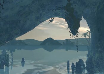 A screenshot from Cairn’s On the Trail: Deep Water DLC.