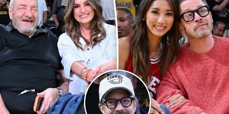Celebrities pack Lakers vs Rockets Game 5 from Ted Lasso's Jason Sudekis to Brenda Song and more