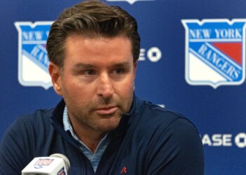 Chris Drury's Rangers job is safe, but maybe not for long