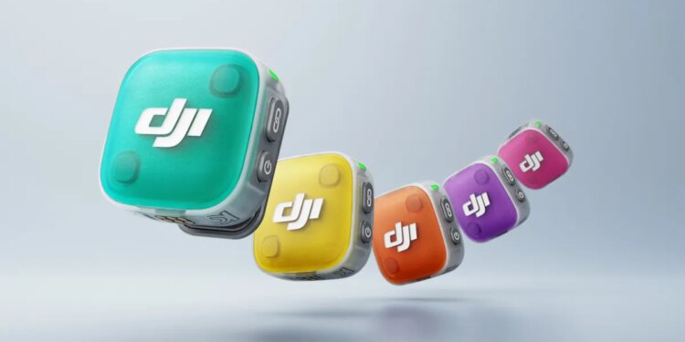 DJI’s new Mic Mini 2 adds colorful covers to help them blend in