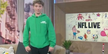 Madden Orlovsky's drawings were spotlighted during "NFL Live" on April 2, 2026.