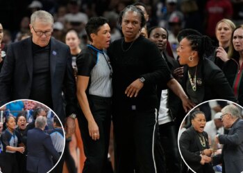 Dawn Staley threatens to 'beat' Geno Auriemma's ass after Final Four confrontation