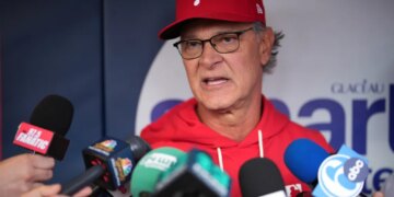 Philadelphia Phillies interim manager Don Mattingly speaks during a news conference before a baseball game against the San Francisco Giants Tuesday, April 28, 2026, in Philadelphia.