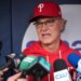 Philadelphia Phillies interim manager Don Mattingly speaks during a news conference before a baseball game against the San Francisco Giants Tuesday, April 28, 2026, in Philadelphia.
