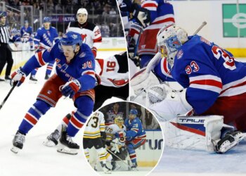 Four Rangers making most of chance to carve spot early in NHL careers