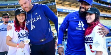 Freddie Freeman, Teoscar Hernandez surprise Make-A-Wish kid at Dodger Stadium
