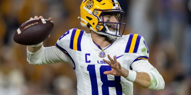 Garrett Nussmeier Alabama LSU