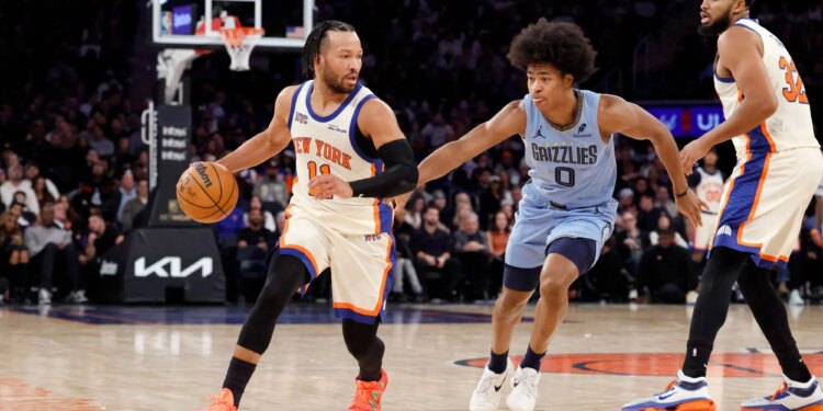 Get a 20% first deposit match up to $1,500 for Knicks vs. Grizzlies