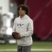 Arizona State wide receiver Jordyn Tyson during NFL Pro Day.