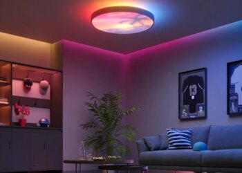 Govee’s multicolor ceiling light doubles as a low-res screen