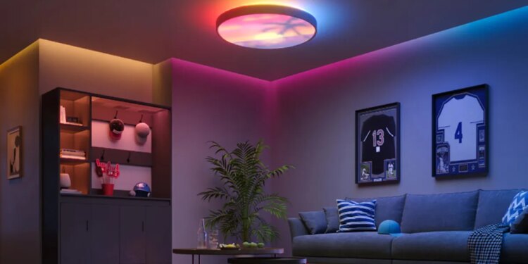 Govee’s multicolor ceiling light doubles as a low-res screen