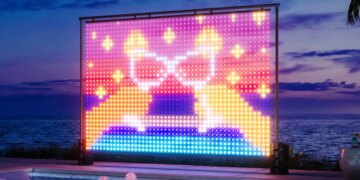 Govee’s new LED Lightwall comes with its own self-standing frame