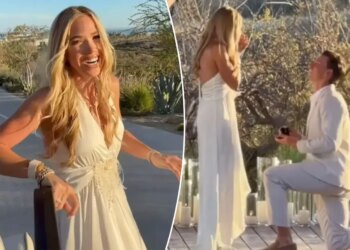 Gracie Hunt shares emotional video of proposal after Derek Green engagement