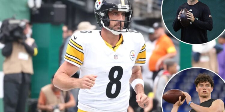 How Steelers may pivot if Aaron Rodgers doesn't return as NFL draft looms