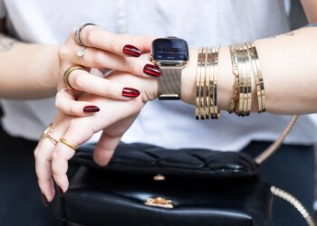 Person looking at the Apple Watch Series 10 from an angle