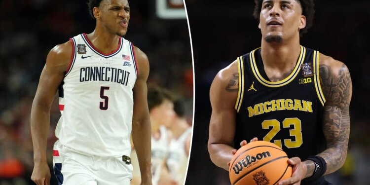 How to watch UConn-Michigan NCAA National Championship for free