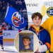 Islanders welcome family of late Connor Kasin with 'unbelievable' experience