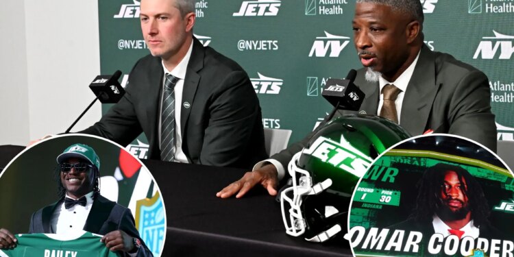 Jets' intentions are clear with their Day 1 draft haul